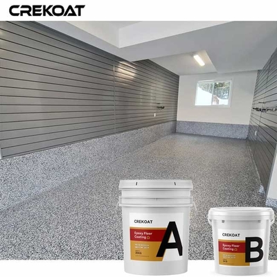 Unique Epoxy Flake Floor Coating Customized Patterns Mica Flakes In Epoxy Sound Reduction Floor