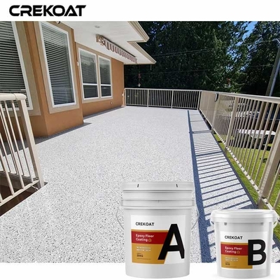 UV Resistance Polyaspartic Floor Coating Preventing Yellowing In Outdoor