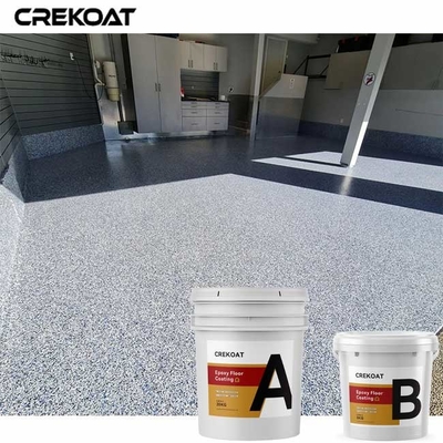 Environmentally Epoxy Flake Floor Coating Seamless Concrete Flooring