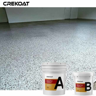 Durable Epoxy Flake Floor Coating For Hospitals Airplane Hangars