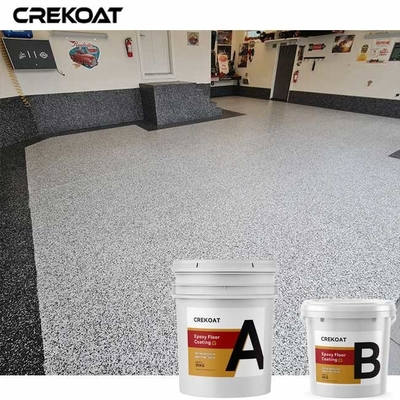 Durable Epoxy Flake Floor Coating For Hospitals Airplane Hangars