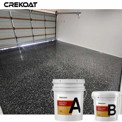Residential Epoxy Flake Floor Coating Customizable For Hospital