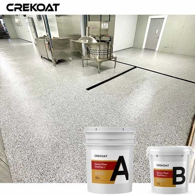 Fast Curing Epoxy Flake Floor Coating For Commercial Warehouses Garages