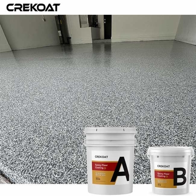 Aging Gracefully Epoxy Flake Floor Coating Maintains Aesthetic Appeal