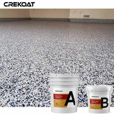 Nanotechnology Formulations Epoxy Flake Floor Coating High Pressure Resistance