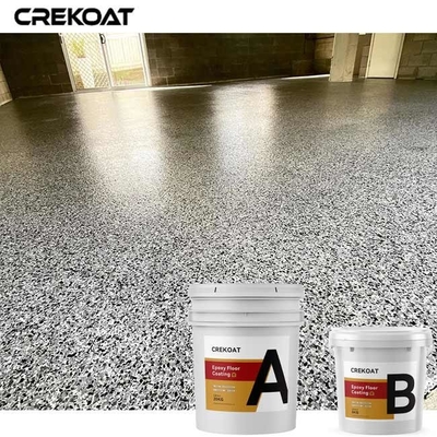 High Gloss Polyaspartic Floor Coating For Residential Garage Commercial Kitchen