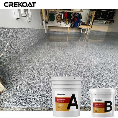 Fast Curing Polyaspartic Floor Coating High UV Stability Low VOC