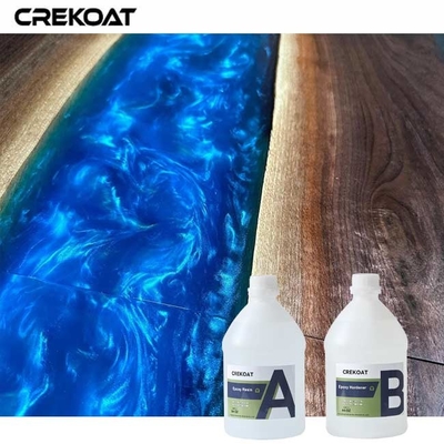 Clear Non Yellowing Epoxy Resin Provides Durable Scratch-Resistant Surface