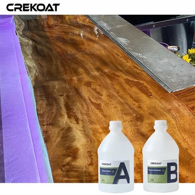 High Gloss Clear Penetrating Epoxy Sealer Mirror-Like Finish Premium Look