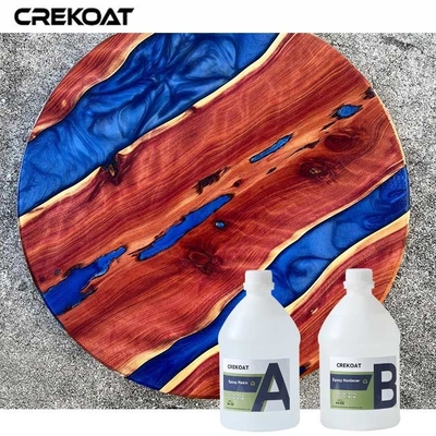 Quick Curing 1/1 Clear Epoxy Resin Enhances Natural Beauty Of Wood Surfaces