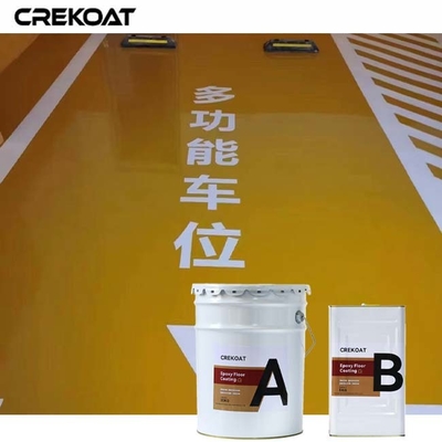 High-Gloss Non Slip Epoxy Floor Coating Creates Mirror-Like Finish