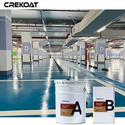 Low-Viscosity Non Slip Epoxy Floor Coating Penetrates Deep Into Concrete For Strong Adhesion