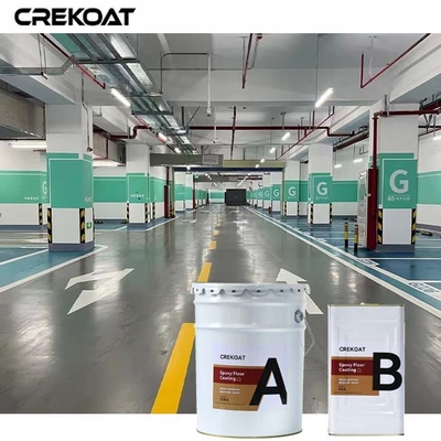 Solvent-Free Non Slip Epoxy Floor Coating Reduce Environmental Impact