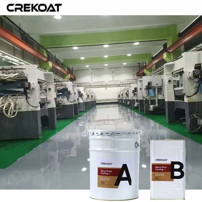 Solvent-Free Non Slip Epoxy Floor Coating Reduce Environmental Impact