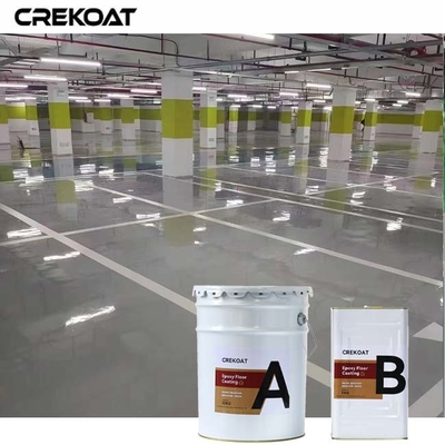 Decorative Industrial Epoxy Concrete Floor Coating Epoxy Marbling Techniques