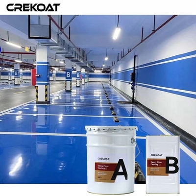 Concrete Surface Industrial Epoxy Floor Coating For Parking Garages And Airports