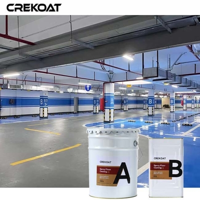 Concrete Surface Industrial Epoxy Floor Coating For Parking Garages And Airports