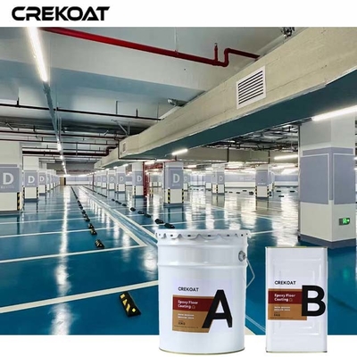 Low-Viscosity Non Slip Epoxy Floor Coating Penetrates Deep Into Concrete For Strong Adhesion