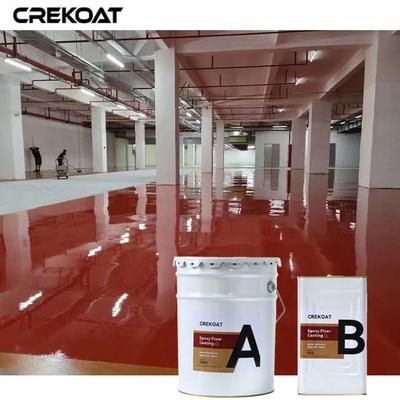 UV-Stable Non Slip Epoxy Floor Coating Retain Color In Sunlight