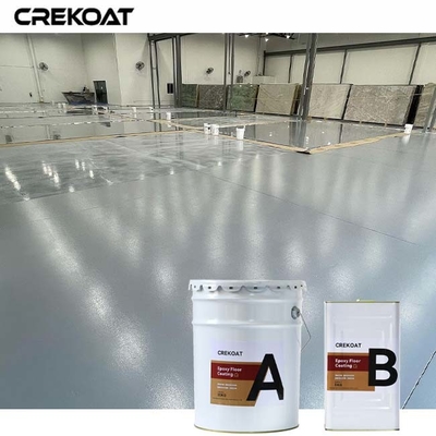 Moisture Vapor Barrier Industrial Epoxy Floor Coating In Concrete Substrates