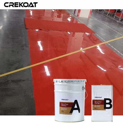 High Build Industrial Epoxy Floor Coating Can Be Applied In Thick Coats