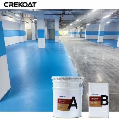 Anti-Slip Industrial Epoxy Floor Coating For Industrial Kitchens And Garages