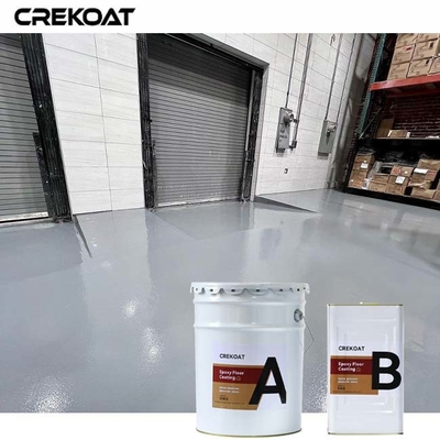 Self-Leveling Industrial Epoxy Floor Coating Customizable For Specific Needs