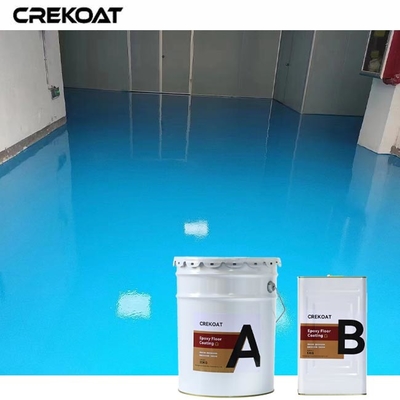 Quick Installation Industrial Epoxy Floor Coating Minimizes Downtime