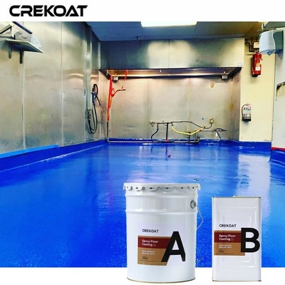 Slip Resistance Industrial Epoxy Floor Coating Offer Textured Surface