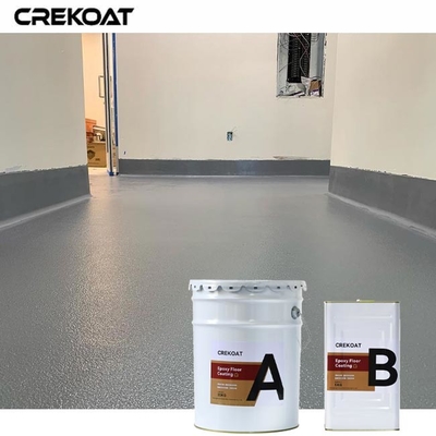 Non-Slip Chemical Resistant Epoxy Flooring Enhancing Brightness In Warehouses