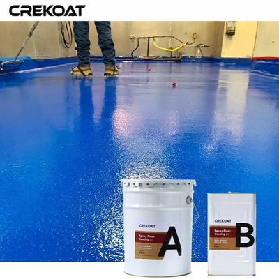 VOC Compliance Epoxy Flooring Coating For Factory Commercial And Residential Spaces