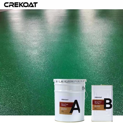 Quick Cure Time Industrial Flooring Paint Customizable Texture Smooth Non-Slip