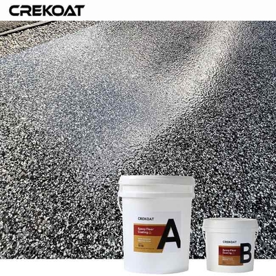 Low VOC Epoxy Polyaspartic Floor Coating Enhanced Flexibility And Abrasion Resistance