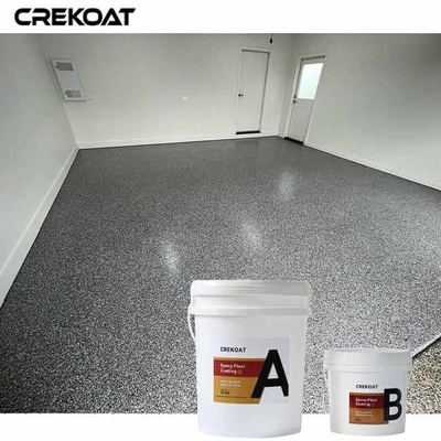 Superior Durability Epoxy Flake Floor Coating Against Stains And Impacts