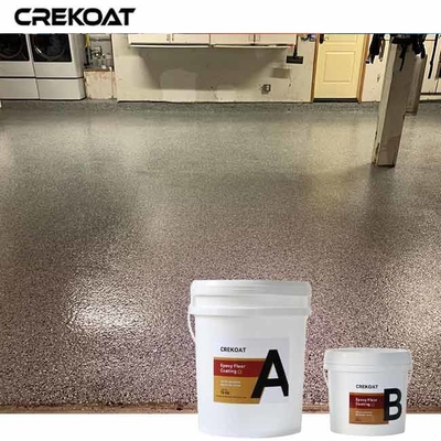 Quick Curing Time Epoxy Flake Floor Coating Fast Installation