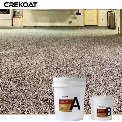 High Gloss Retention Polyaspartic Floor Coating UV Stability For Outdoor Applications