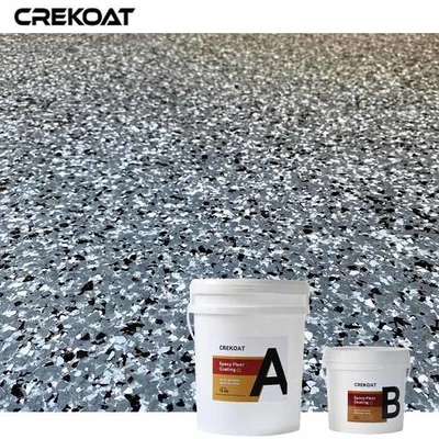 Low Temperature Flexibility Polyaspartic Floor Coating High Coverage Rates