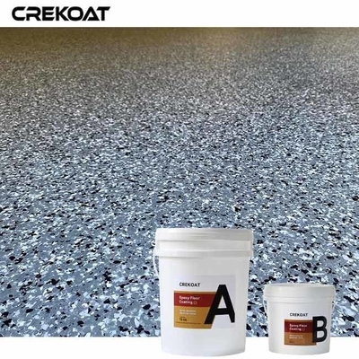 Long-Lasting Epoxy Flake Floor Coatingimproved Traction From Textured Surface