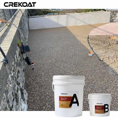 Water-Based Resin Washed Stone Epoxy Resin With Natural Aesthetics Surface