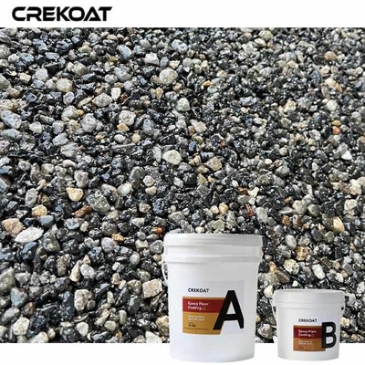 Slip-Resistant Pebble Stone Epoxy Resilient Against Heavy Foot Traffic