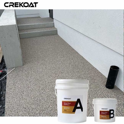 Seamless Smooth Surface Pebble Stone Epoxy Providing A Safe Slip-Resistant Environment