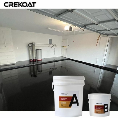 Seamless Red And Black Metallic Epoxy Floor Coating Low Maintenance Requirements