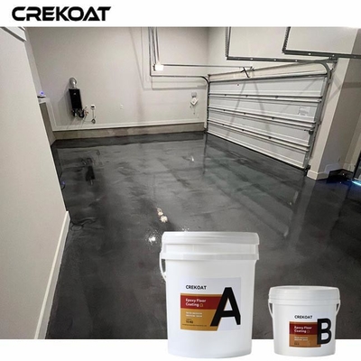High Gloss Metallic Epoxy Floor Coating Enhances Lighting In Space