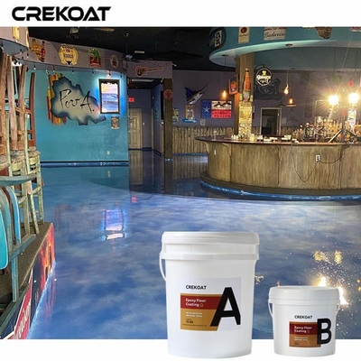 Indoor Metallic Stained Concrete Floor Esistance To Chemicals And Imperfections
