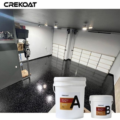 Unique Aesthetic Residential Metallic Epoxy Floor Coating Resistant To Fading From UV Exposure