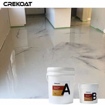 Slip-Resistant Metallic Epoxy Floor Coating For Indoors And Outdoors