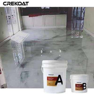 Slip-Resistant Metallic Epoxy Floor Coating For Indoors And Outdoors