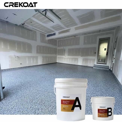 Grey Epoxy Floor With Flakes Anti-static Properties For Tech Environments
