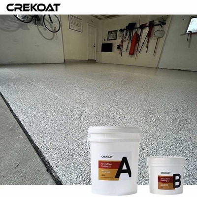 Anti Slip Epoxy Flake Floor Coating Can Be Textured To Provide Better Traction