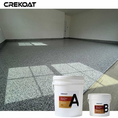 Single Coat Polyaspartic Epoxy Floor Enhance Durability Color Vibrancy And Resistance